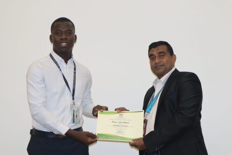 Recognized for Academic Excellence
